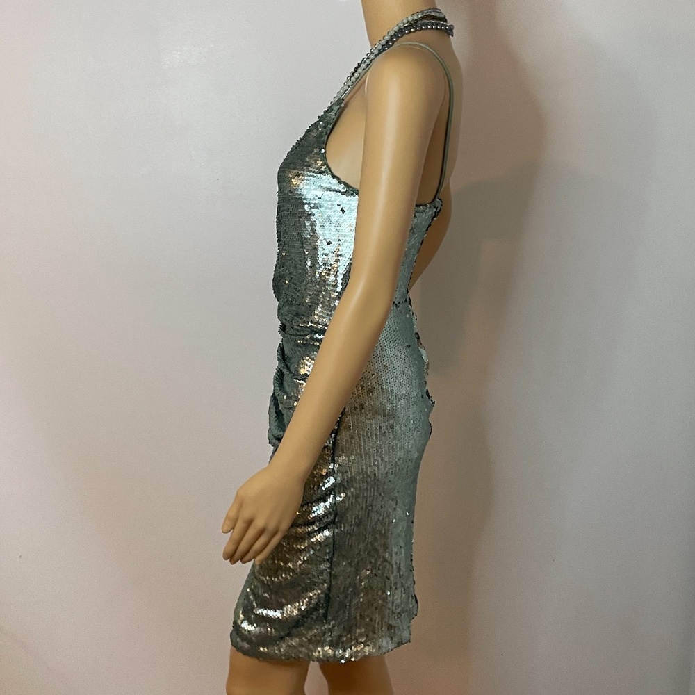 💕 HOST PICK!!! Sea green mermaid sexy sequin high slit dress! - Picture 6 of 12